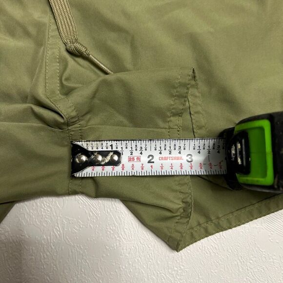 Adidas Olive Green 3-Stripes Athletic Shorts Size Small Men’s Swim Running - Picture 6 of 7